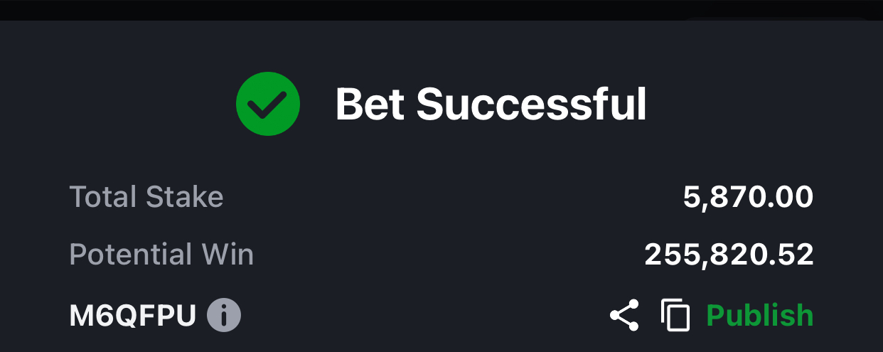 Bank on it 38 odds Mix code